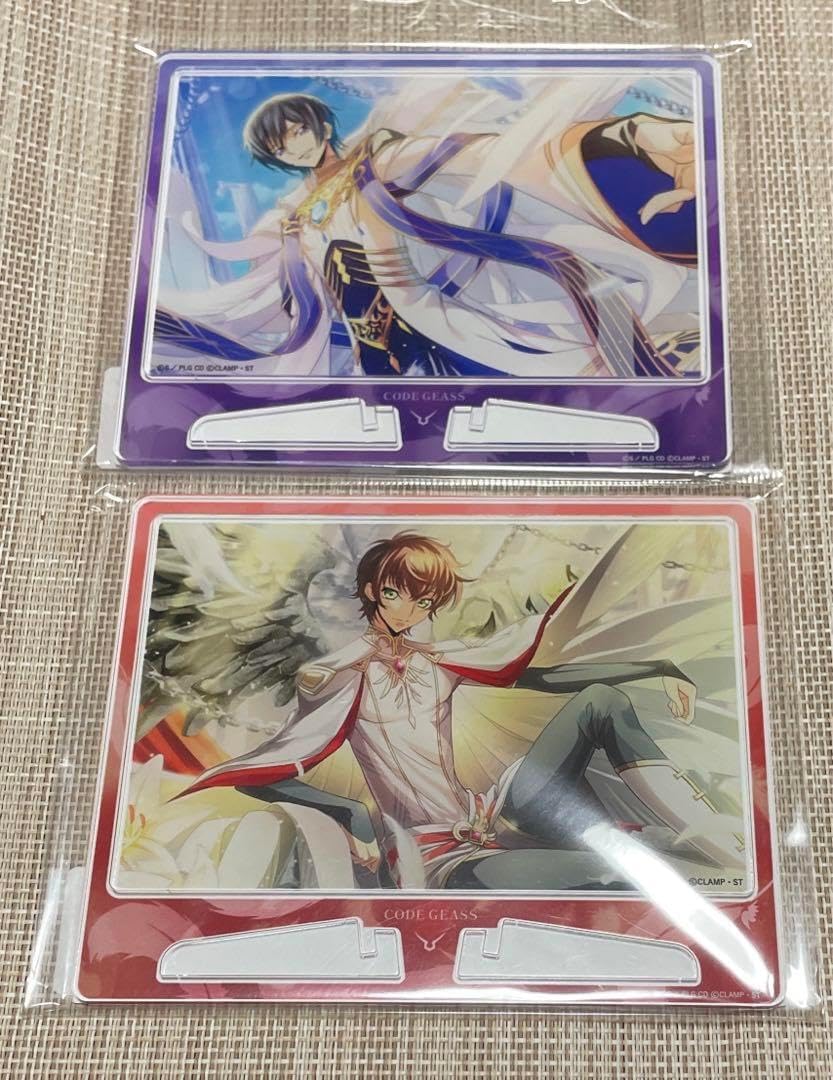 コードギアス 刺繍入りタオルハンカチ ルルーシュ スザク セット コードギアス 刺繍入りタオルハンカチ ルルーシュ スザク セット